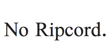 No Ripcord - Independent Music & Film Magazine